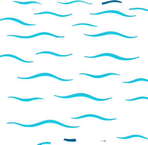 Kuş bakışı dalgasız bir okyanus görseli.
In-Game asset.  2d.  High contrast.  No shadows