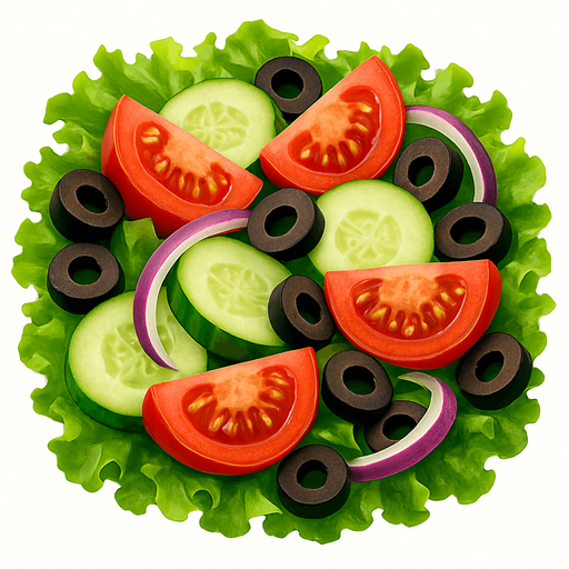 salad - Gerçekçi - Yazısız.
In-Game asset.  2d.  High contrast.  No shadows
