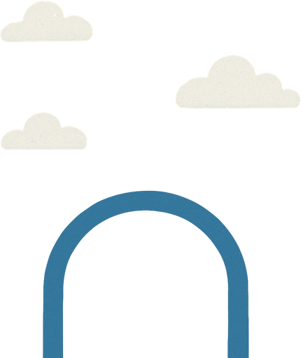 Rengi acık mavi gökyüzümsü olsun küçük bulutlar olsun