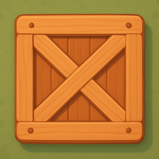 wooden box looking from top