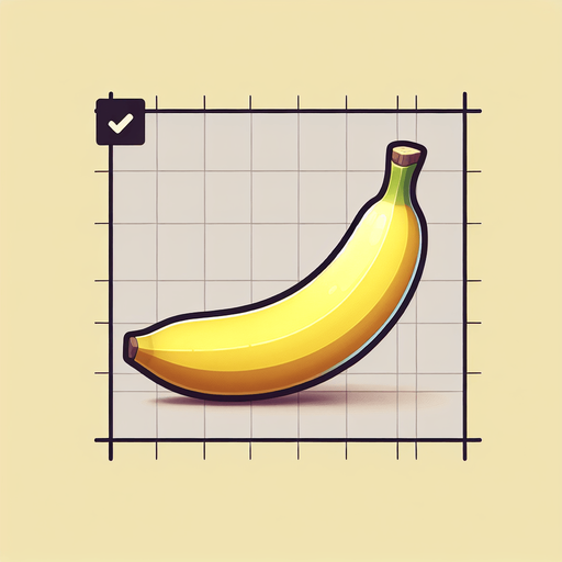 banana.
Single Game Texture.  In-Game asset.  2d.  Blank background.  High contrast.  No shadows