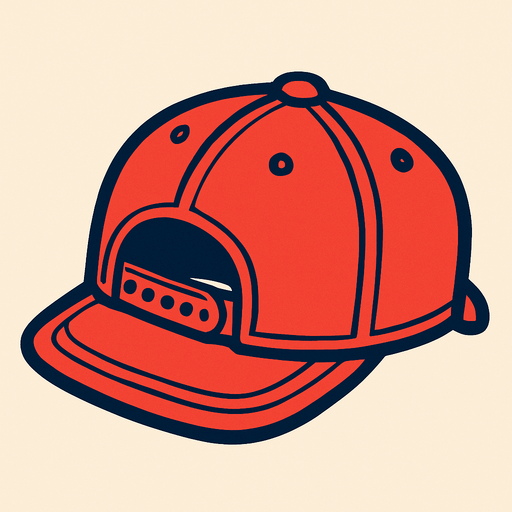 Casquette a l'envers.
In-Game asset.  2d.  High contrast.  No shadows