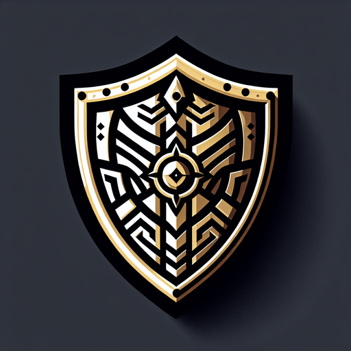 Shield.
Single Game Texture.  In-Game asset.  2d.  Blank background.  High contrast.  No shadows
