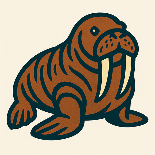 Warlus.
In-Game asset.  2d.  High contrast.  No shadows