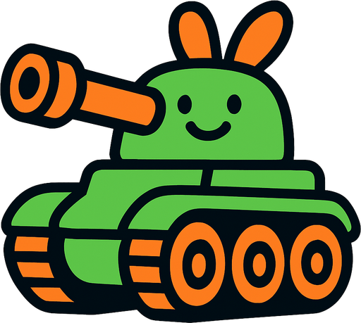 friend tank.
In-Game asset.  2d.  High contrast.  No shadows