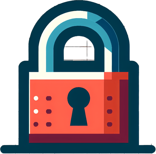 Lock.
Single Game Texture.  In-Game asset.  2d.  Blank background.  High contrast.  No shadows