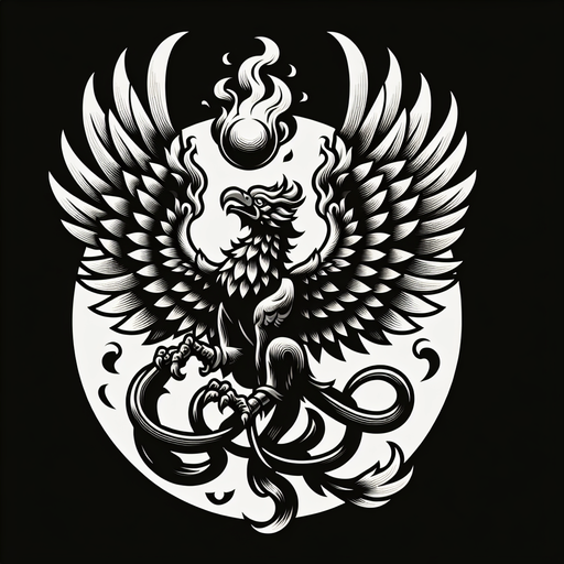 garuda fire ball.
Single Game Texture.  In-Game asset.  2d.  Blank background.  High contrast.  No shadows