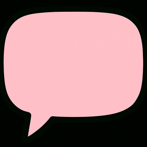 remove the face from the speech bubble