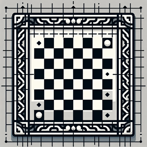 white and black checked board.
Single Game Texture. In-Game asset. 2d. Blank background. High contrast. No shadows.