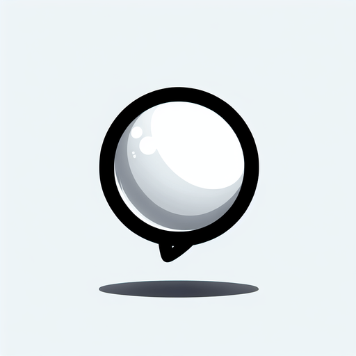 A white bubble with a black outline
Single Game Texture.  In-Game asset.  2d.  Blank background.  High contrast.  No shadows