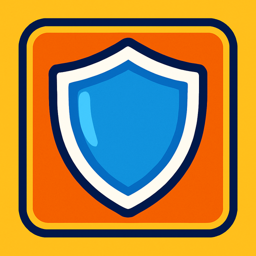 powerup shield.
In-Game asset.  2d.  High contrast.  No shadows