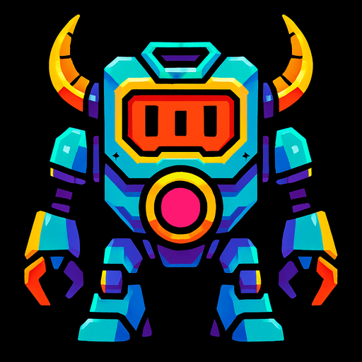 different cyber small enemy from the front side facing camera. HD colors. separated
In-Game asset.  2d.  High contrast.  No shadows