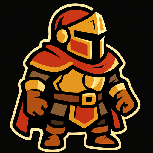 add dungeon hero with no sword.
In-Game asset.  2d.  High contrast.  No shadows