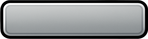 A long rectangular bar with soft grey gradient and a fine outline near the edge..
In-Game asset.  2d.  High contrast.  No shadows