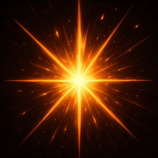 burst of light in all directions.
In-Game asset