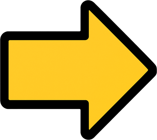 right arrow.
In-Game asset.  2d.  High contrast.  No shadows