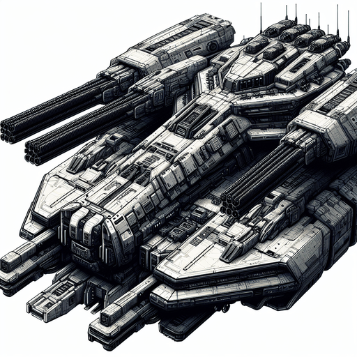 battle ship scifi scifi black canon base

Single Game Texture.  In-Game asset.  2d.  Blank background.  High contrast.  No shadows