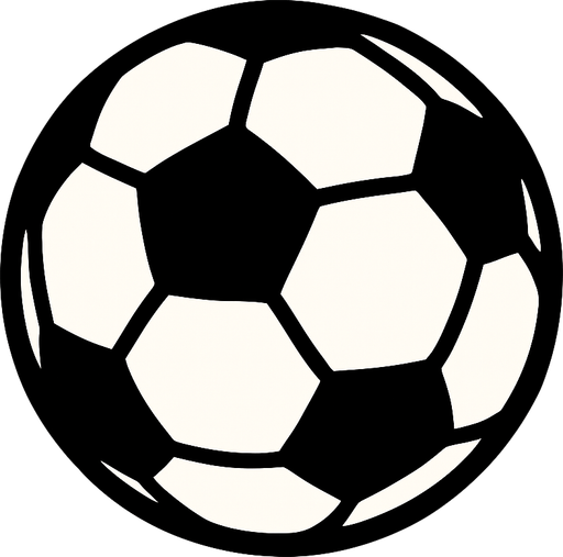SOCCER BALL.
In-Game asset.  2d.  High contrast.  No shadows