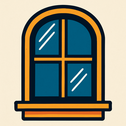 pencere.
In-Game asset.  2d.  High contrast.  No shadows