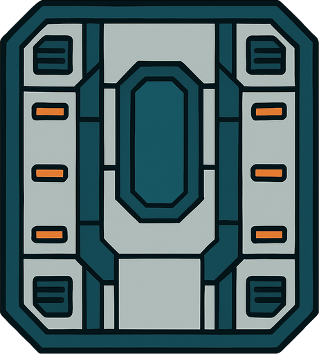 shipFloor casella.
In-Game asset.  2d.  High contrast.  No shadows