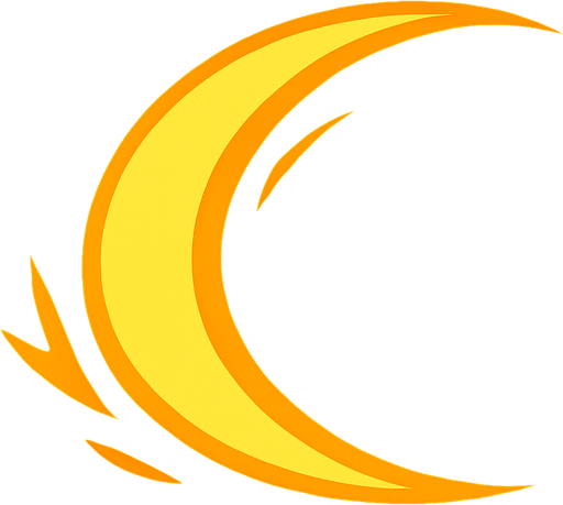 Survivor.io style 2D sword swing effect made by HABBY PTE. LTD..
In-Game asset.  2d.  High contrast.  No shadows. It should only have a slash effect, no swords. The slash effect should also be in the shape of a half moon.