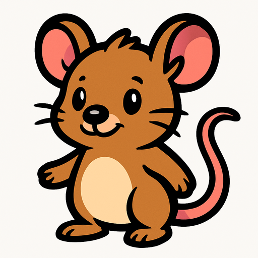 Mouse.
In-Game asset.  2d.  High contrast.  No shadows