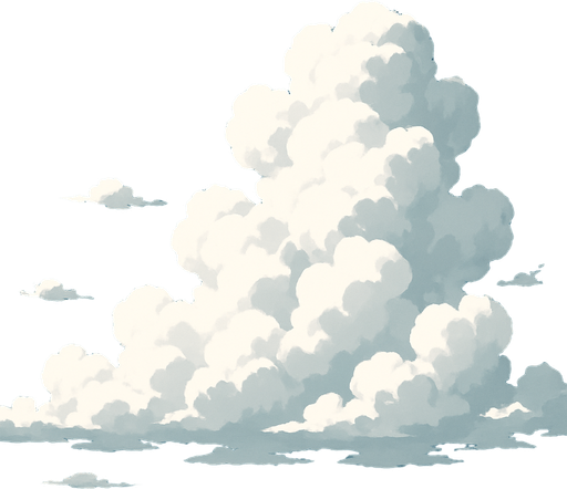 realistic clouds.
In-Game asset.  2d.  High contrast.  No shadows