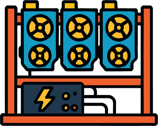 miningRig.
In-Game asset.  2d.  High contrast.  No shadows