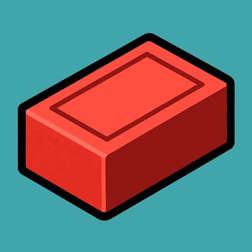 Survivor.io style 2D brick made by HABBY PTE. LTD..
In-Game asset.  2d.  High contrast.  No shadows