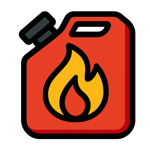 fuelPowerup.
In-Game asset.  2d.  High contrast.  No shadows