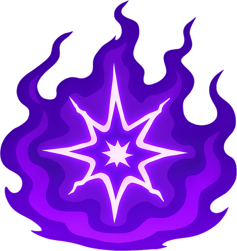 Purple Stun Aura, No text on image!.
In-Game asset.  2d.  High contrast.  No shadows