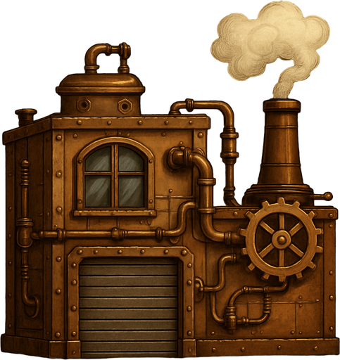 has que se vea en estilo steampunk
