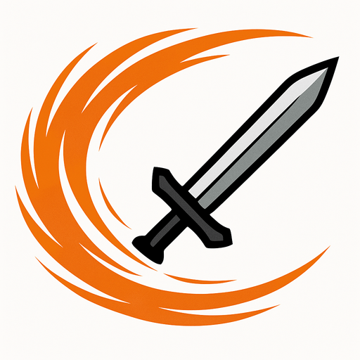 kılıç savurma efekti.
In-Game asset.  2d.  High contrast.  No shadows