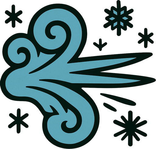 A cold gale