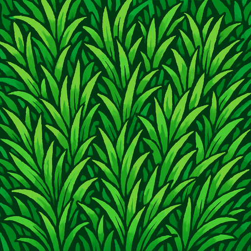 grass top view.
In-Game asset.  2d.  High contrast.  No shadows