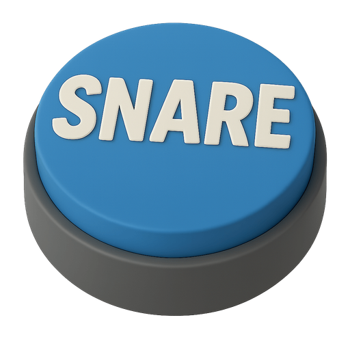 birebir aynısı sadece KICK yerine SNARE yazsın ve butonunun rengi mavi olsun  Transparent background. Blank background.