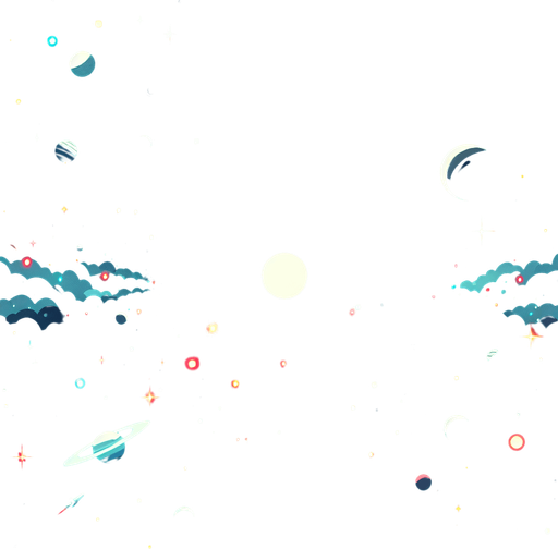 Background of space.
Single Game Texture. In-Game asset. 2d. Blank background. High contrast. No shadows.