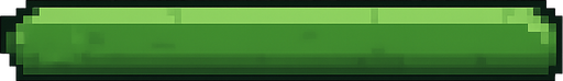 pixelart, bar, green. No background. Transparent background. Blank background. No shadows. 2d. In-Game asset. flat