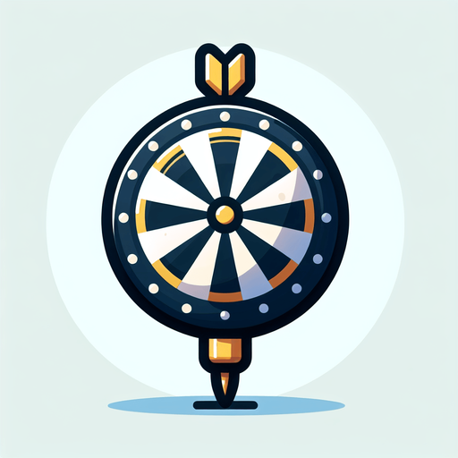 Cartoon flat dart board.
Single Game Texture. In-Game asset. 2d. White background. High contrast. No shadows.
