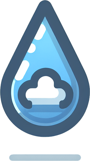 rain drop.
Single Game Texture.  In-Game asset.  2d.  Blank background.  High contrast.  No shadows