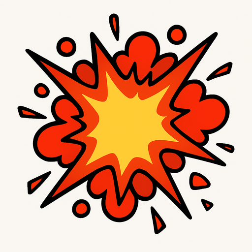 blast.
In-Game asset.  2d.  High contrast.  No shadows