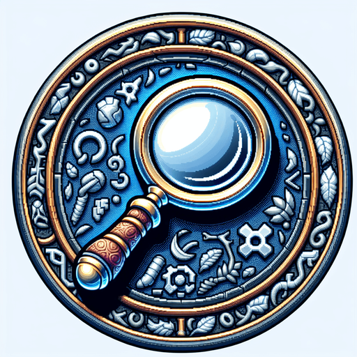 A good but dangerous magnifier. Warcraft 3 art..
Single Game Texture. In-Game asset. 2d. Blank background. High contrast. No shadows.