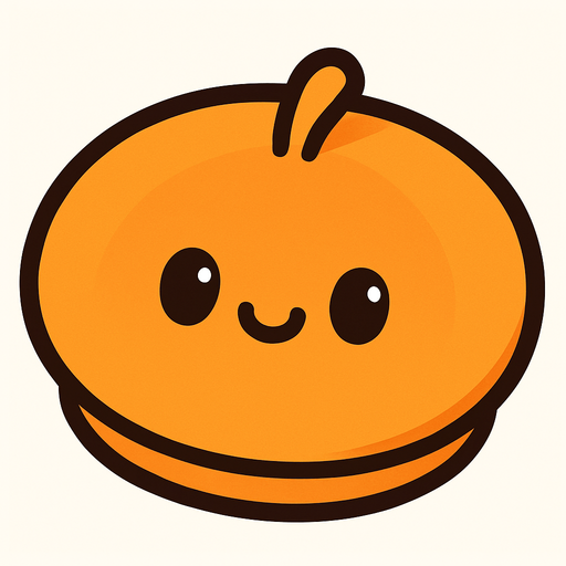 cute design beret top view..
In-Game asset.  2d.  High contrast.  No shadows