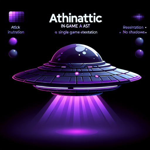 shiny purple and black attack ufo..
Single Game Texture.  In-Game asset.  2d.  Blank background.  High contrast.  No shadows
