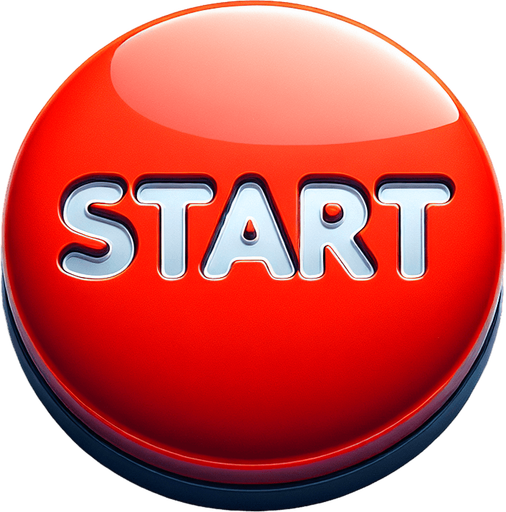Red button with white start text.