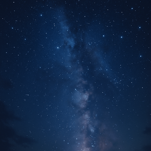 a beautiful dark night sky