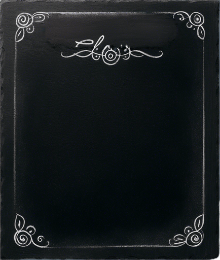 Word "ELIXIR" written in chalk in small