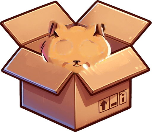 Detail the head and ears of a cute chibi ginger cat looking into the camera. Cheeky, happy.