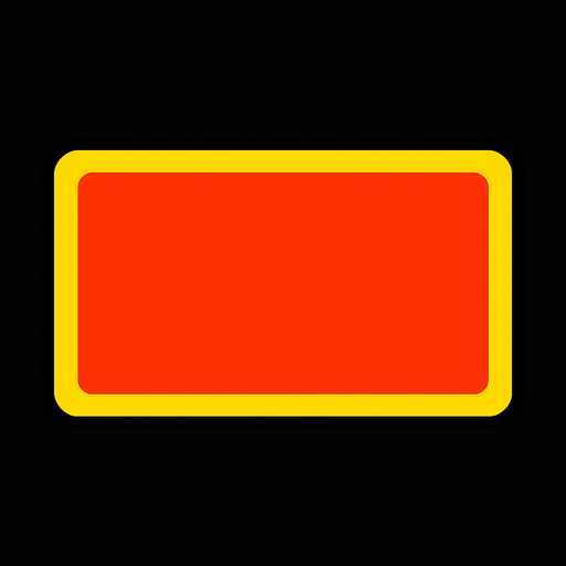 Rectangle.
In-Game asset.  2d.  High contrast.  No shadows