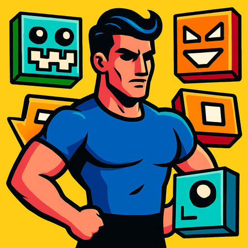 sigma boy man geometry dash sigmas.
2d.  High contrast.  No shadows. 3d. 3d